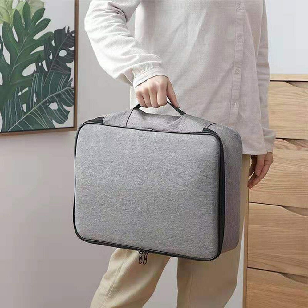 Storage Bag Large Capacity Multi-Layer Document Tickets Certificate File Storage