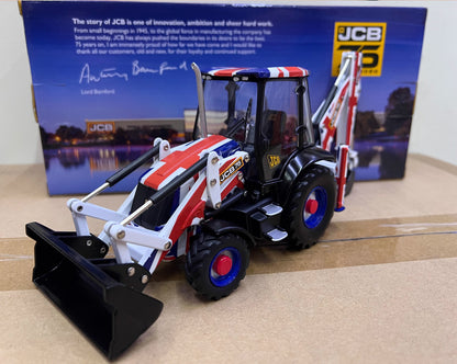 1:32 36CM JCB 3CX BACKHOE LOADER Construction Machine Equipment Diecast Model