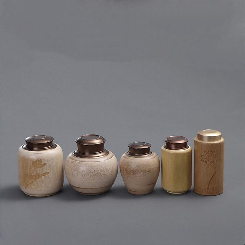Chinese Bamboo Tea Caddy|Tea Accessories|Candy Storage Tanks|Tea Jars