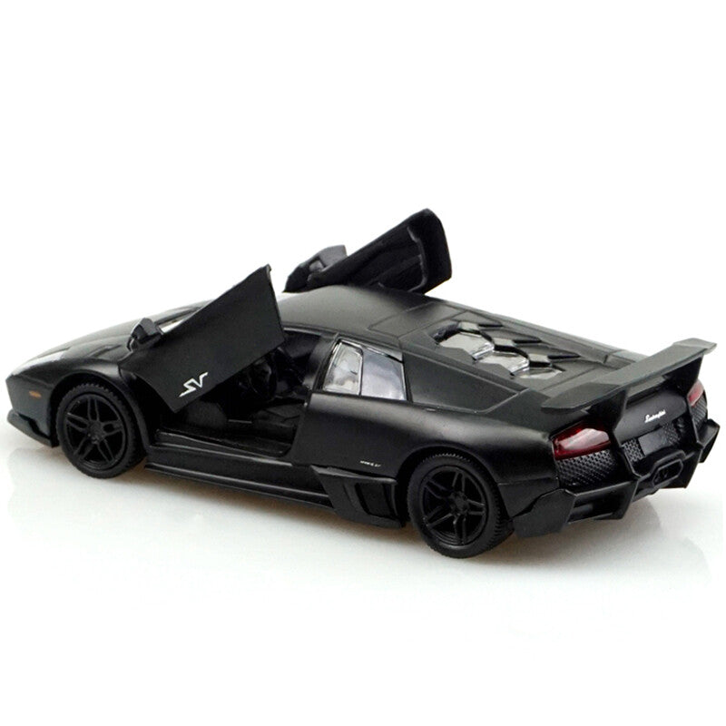 1/36 Lamborghini Murcielago LP670-4 SV Model Car Diecast Toy Vehicle Kids Black