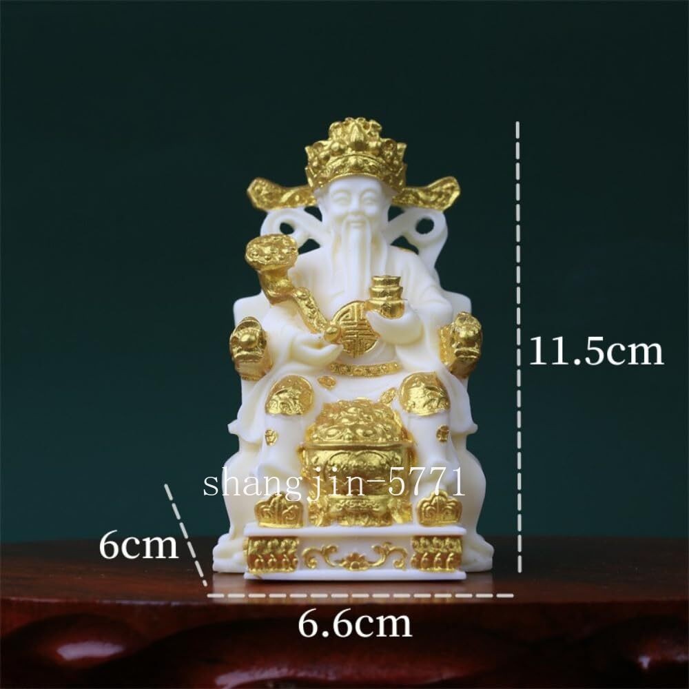 11.5cm Tugua Bodhi Carving Buddha Statue Decoration Home Use Collectible