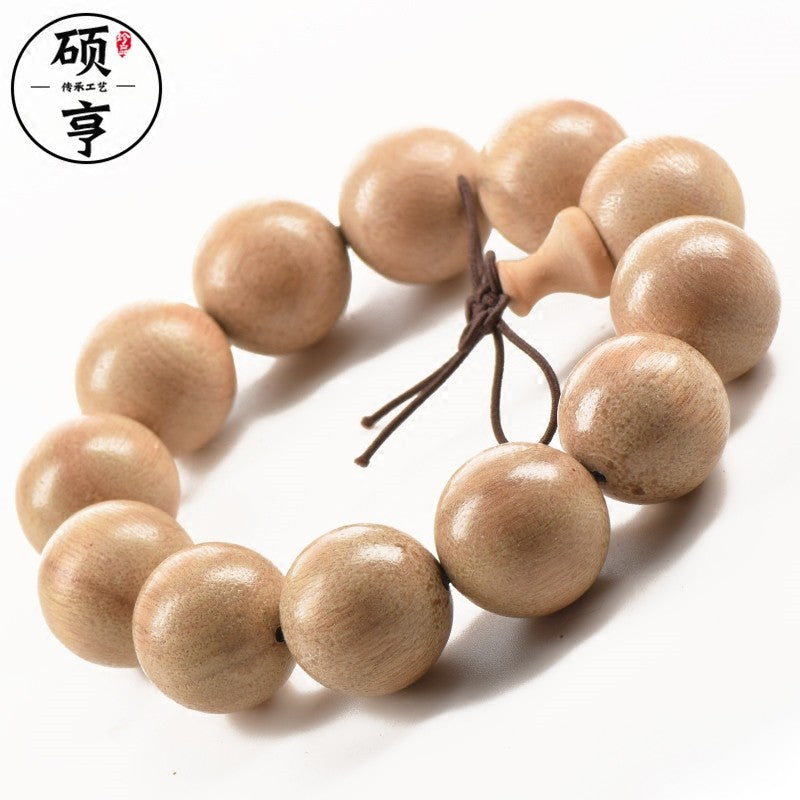 20mm Camphor Wood Bracelet Prayer Bead Bracelet Buddha Bead Bracelet Decoration