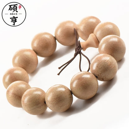 20mm Camphor Wood Bracelet Prayer Bead Bracelet Buddha Bead Bracelet Decoration