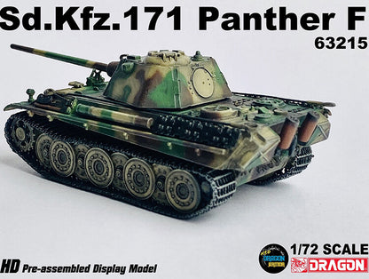 1:72 DRAGON ARMOR Sd.Kfz.171 Panther F Medium Tank Diecast PVC Military Model