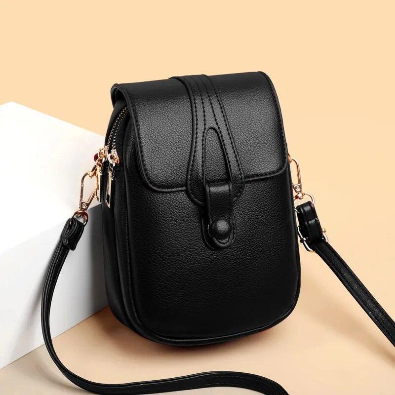 Small Handbag Crossbody Bag Shoulder Purse Messenger Bags Phone Purse Flap 1 PC