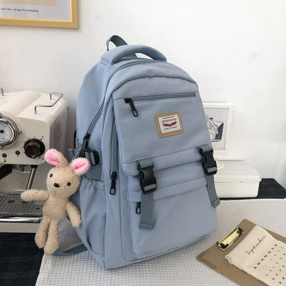 Nylon Women Backpack Female Students Schoolbag Simple Sense Travel bag