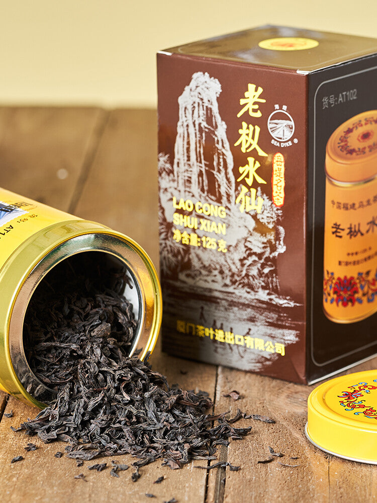 Sea Dyke Oolong Tea Lao Chung Shui Hsien Wuyi Rock Tea 125g AT102 Shui Xian