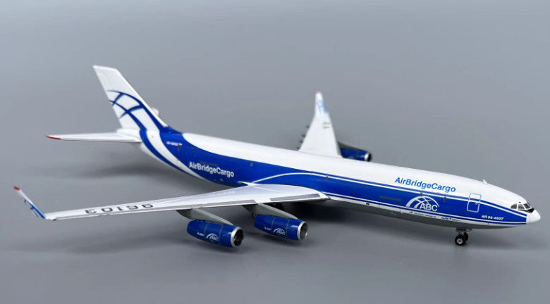 1:400 Phoenix AirBridgeCargo Ilyushin Il-96-400 Passenger Airplane Diecast Model