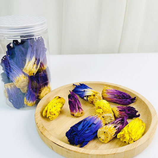 Natural Dried Blue Lotus Buds Blooming Flower Tea 500g