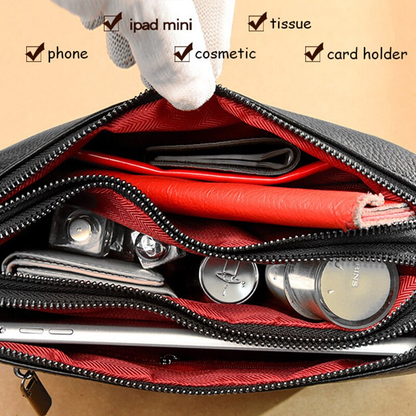 MVA Women'S Genuine Leather Bag Female Luxury Shoulder Messenger Bag Woman Ladie