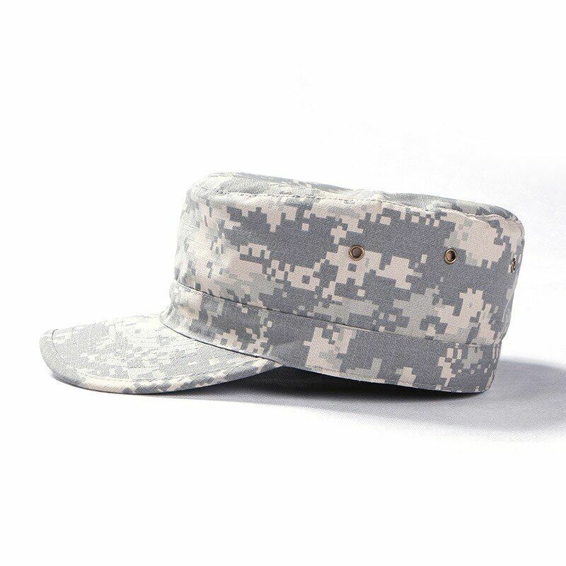 Tactical Patrol Cap Hat Combat Camouflage Hunting Hiking Snapback Octagonal 80 G