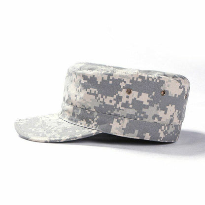 Tactical Patrol Cap Hat Combat Camouflage Hunting Hiking Snapback Octagonal 80 G