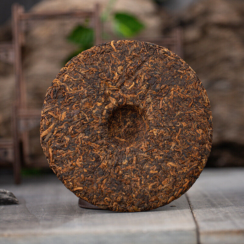 375g Yunnan Pu'er Ripe Tea Pu'er Lao Banzhang Golden Bud Ripe Tea