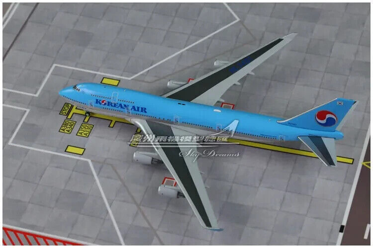 1:400 JC Wings KOREAN AIR BOEING 747-400 Passenger Airplane Diecast Plane Model