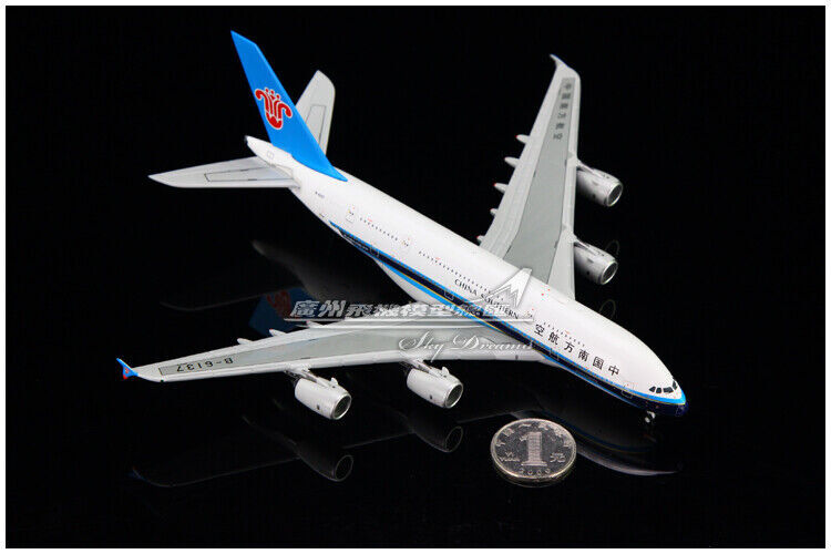 1:400 JC Wings CHINA SOUTHERN AIRBUS A380 Passenger Airplane Diecast Plane Model