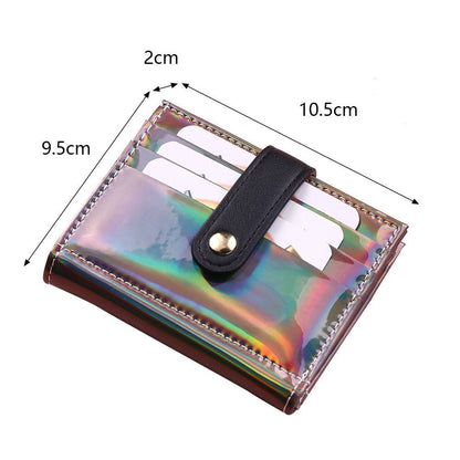 Wallet Credit Card Holder Coin Pocket Money Bag Case Purse Clutch 10.5*9.5*2 CM