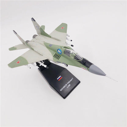 1:100 WLTK MIG29 Fulcrum-C Fighter Airplane Diecast Military Aircraft Model