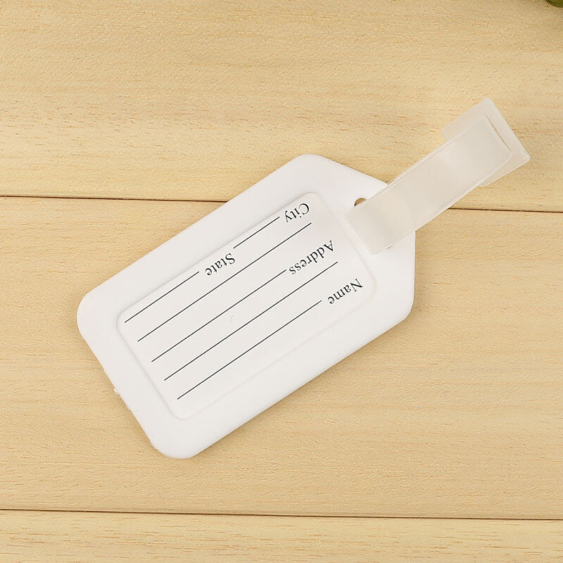 Luggage Tag Plastic Baggage Tags Women Men Boarding Shipping Suitcase ID Address