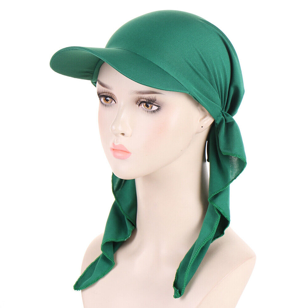 Fashion Turban Hat Scarf Cap Baseball Cap Headscarf Sun Hats Women Classic So