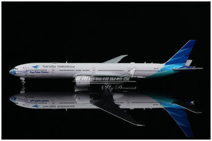 1:400 JC Wings Garuda Indonesia BOEING 777-300ER Passenger Plane Diecast Model