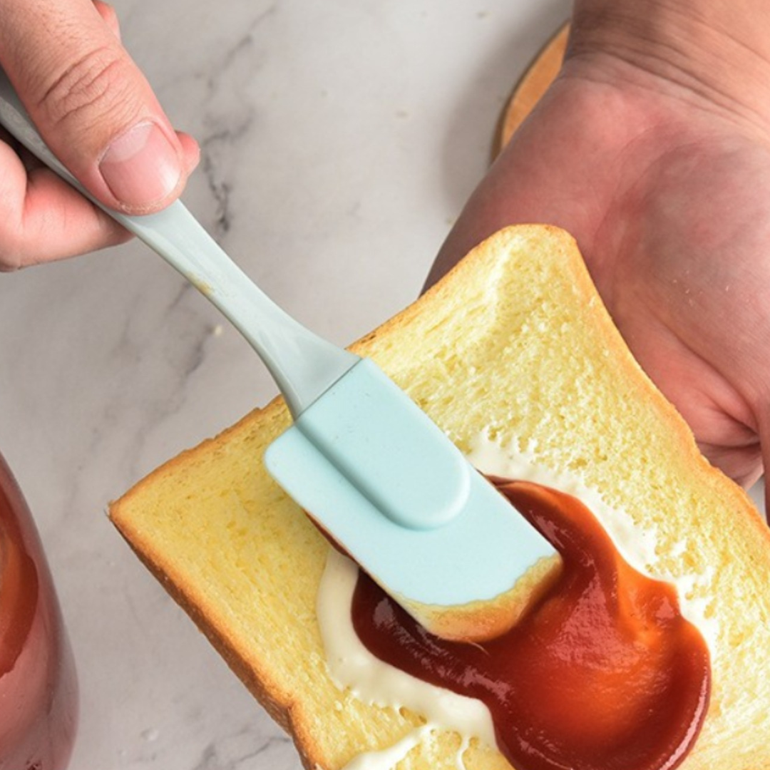 3pcs Spatula Set Non stick Silicone Heat Resistant Baking Kitchen Tools Spatulas