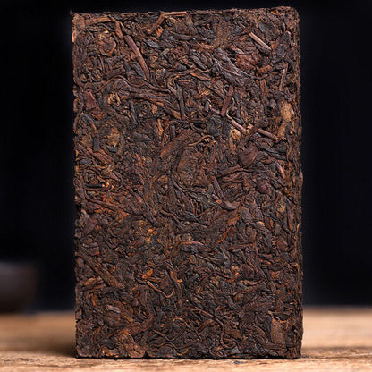 250g Yunnan Pu'er Ripe Tea Brick Pu'er Ripe Tea Healthy Drink