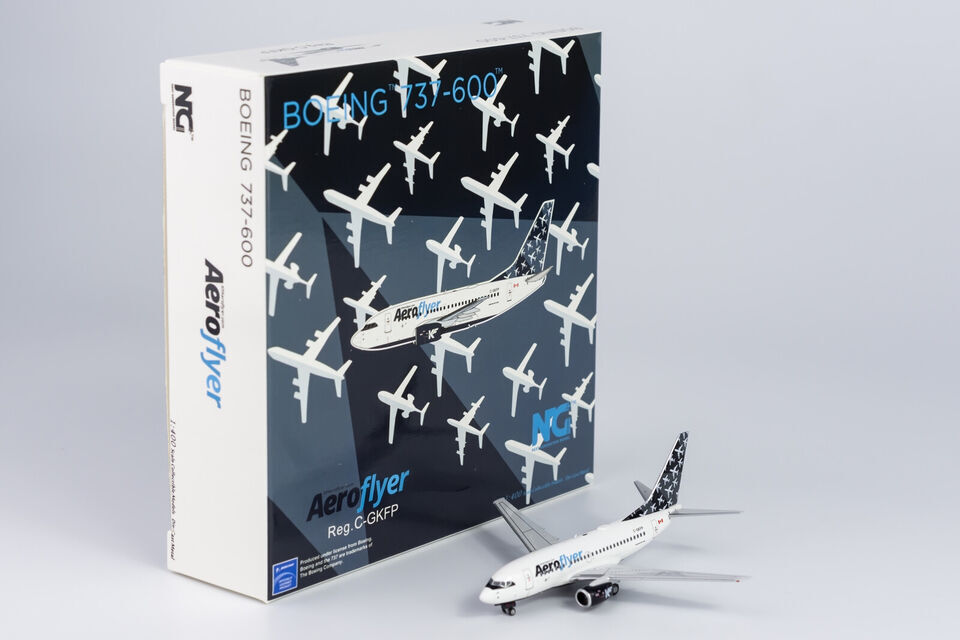 1:400 NG Model Aeroflyer BOEING 737-600 Passenger Airplane Diecast Plane Model