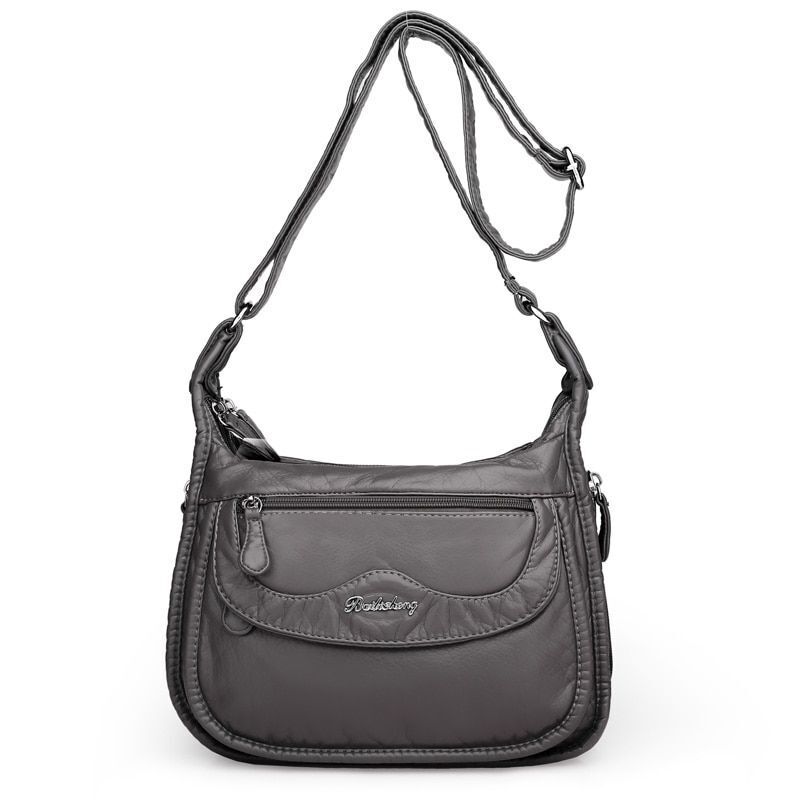 Fashion Women Shoulder Bag Synthetic Leather Crossbody Bag Totes Soft Purse 1 PC