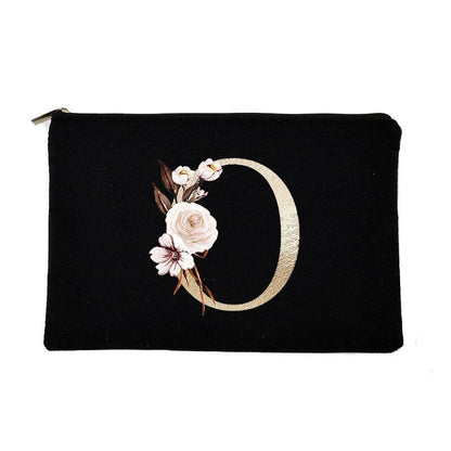 Makeup Bag Letter Print Traveling Case Organizer Storage Pouch Purse 14*22*14 CM