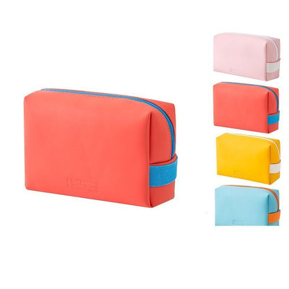 Makeup Bag Cosmetic Organizer Zipper Toiletry Pouch Traveling Case Accessories