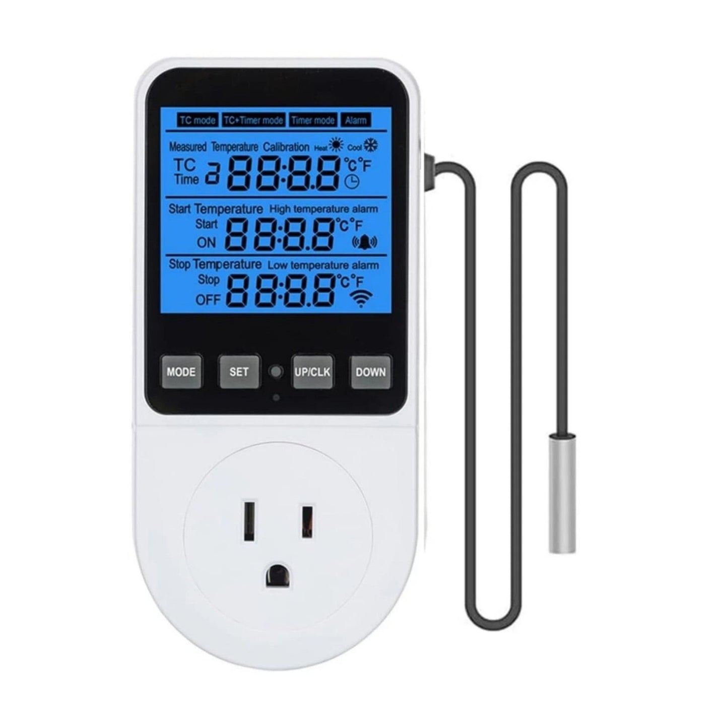 New Temperature Control Socket Equipped with a 1.7m NTC 10K sensor probe