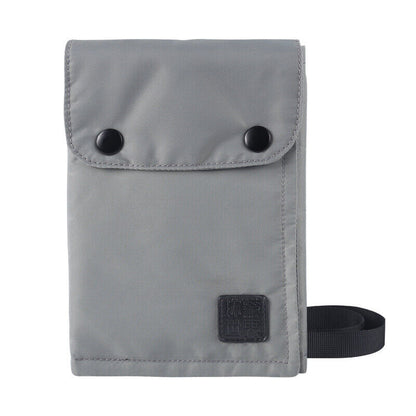 Travel Neck Hanging Passport Bag Pouch Wallet with RFID Blocking Card Holder