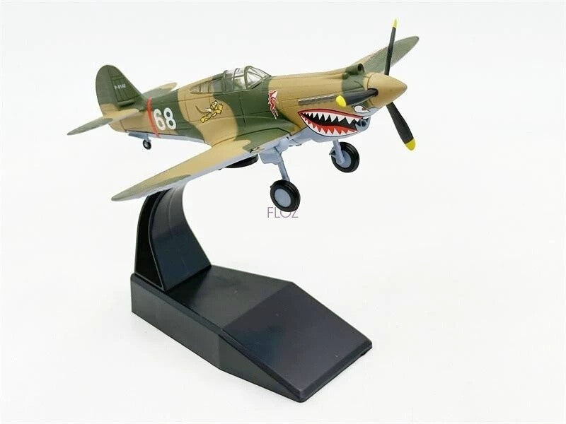 for Amer WWII P-40 for Flying Tigers 68 fighter jet 1/72 Plane Pre-built Model