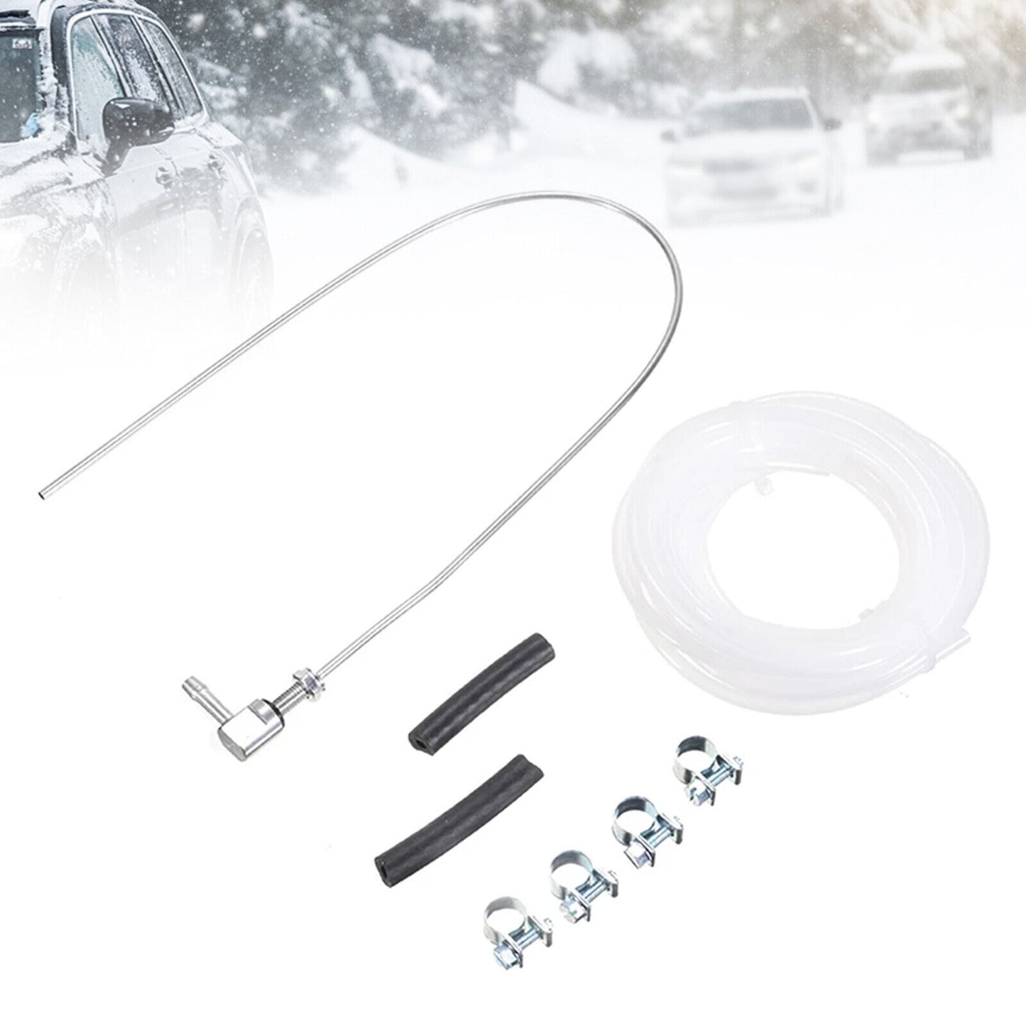 Fuel Tank Sender Stand Pipe Pick Up Clip&Hose Kit For Webasto Eberspacher Heater