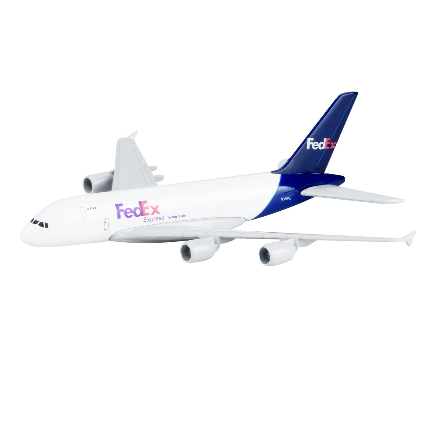 Airplane 16Cm Model For Federal Express A380 1:400 Aircraft Kits Collection/Gift