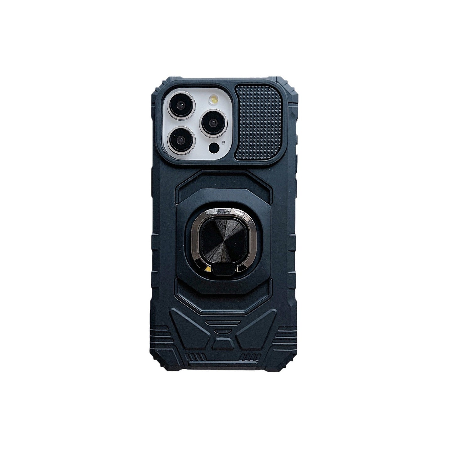 For iPhone 17 Pro Max/16/15 with 360° Rotation Kickstand Phone Case