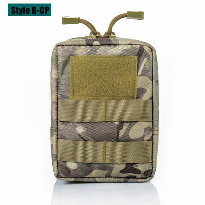 Tactical Pouch Shoulder Waist Bag Waterproof Nylon Multifunction Hunting Travel