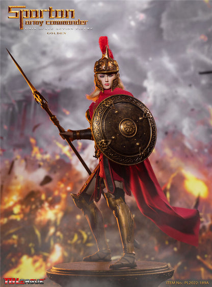 Spartan Army Commander -Golden 1/6 Scale Action Figure