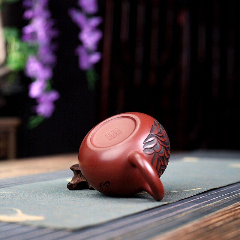 On Sales Real Yixing Zisha Clay Tea Pot Marked Xishi Pot Original Ore Hand Carve