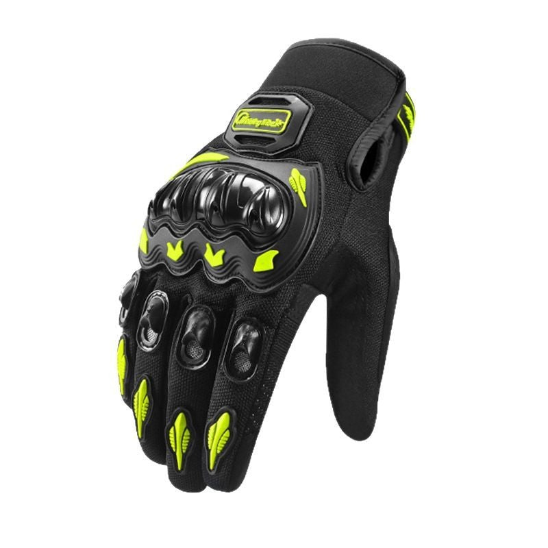 Motorcycle riding gloves, anti fall road motorcycle touch screen 3D gloves