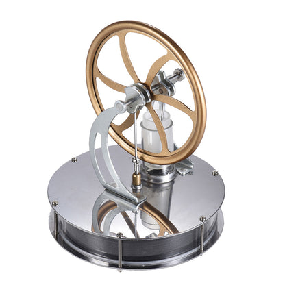 DIY Low Temperature Stirling Engine Motor Steam Heat Model Education Toy