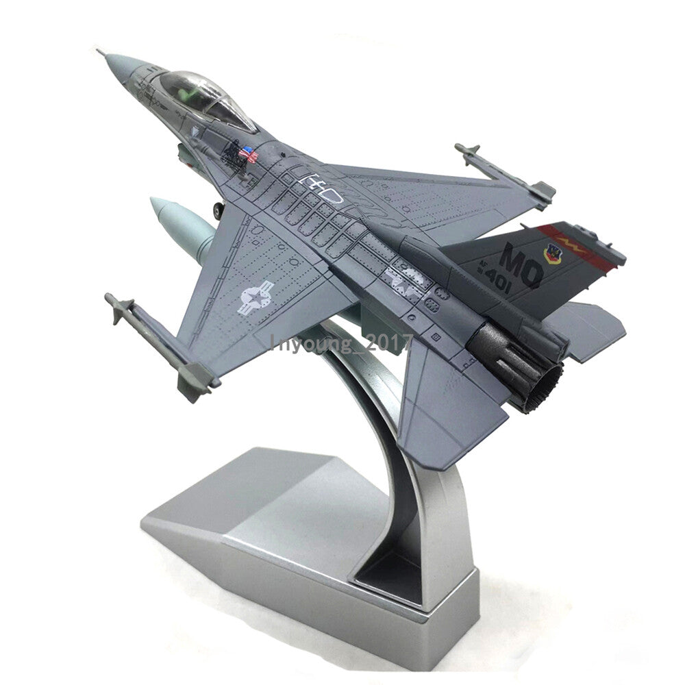 1/100 General Dynamics F16C Fighting Falcon Airplane Model Diecast Plane Model