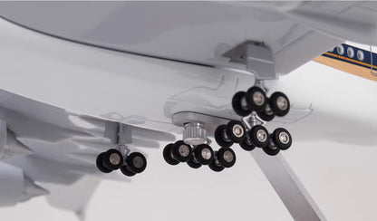 46CM 1:160 SINGAPORE AIRLINES AIRBUS A380 Aeroplane Landing Gear Resin Model