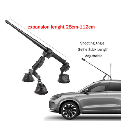Car Suction Cup Mount Bracket+Selfie Stick For Insta360 ONE X4 X3 Camera