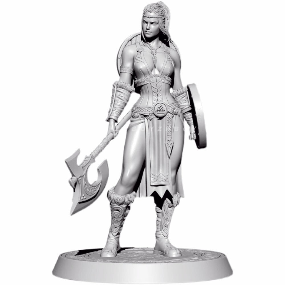 1/35 resin figure model kit Sera Northern Female General Unassembled Unpainted