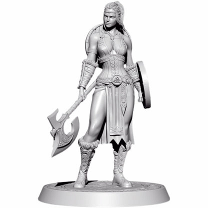 1/35 resin figure model kit Sera Northern Female General Unassembled Unpainted