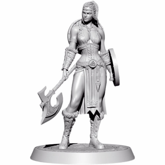 1/35 resin figure model kit Sera Northern Female General Unassembled Unpainted