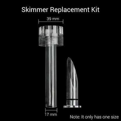 Skimmer Glass Lily Pipe Spin Surface Inflow Outflow 13/17mm Aquarium Water Tank
