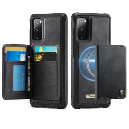 For Samsung Galaxy S25 Edge S24 S23 S22 S21 S20 Wallet Case Magnetic Card Holder