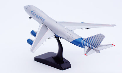 1:400 JC Wings SKY GATES BOEING 747-400F Airplane Diecast Plane Aircraft Model